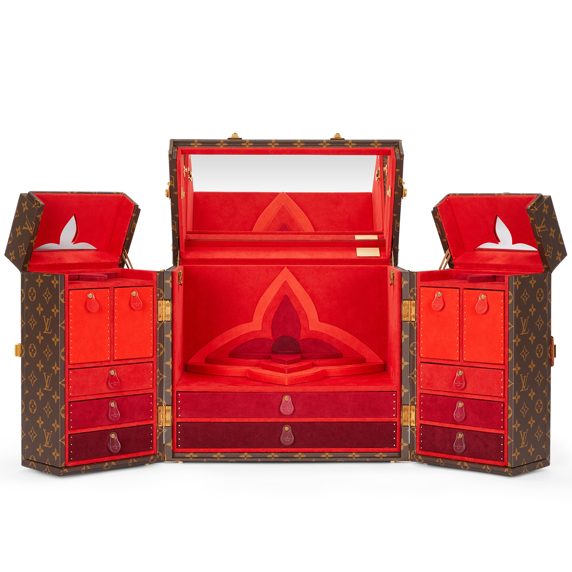 Boîte Joaillerie Vivienne Zodiac Monogram Canvas - Trunks and